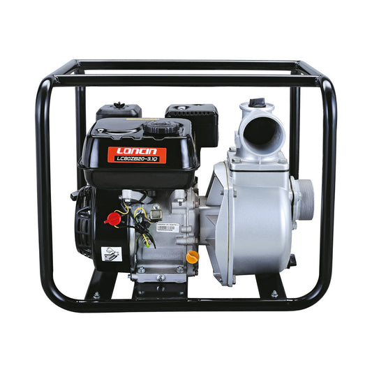 Motobomba Gasolina  LONCIN 3"X3" 1000 Lts./Min.  (5,5 HP)