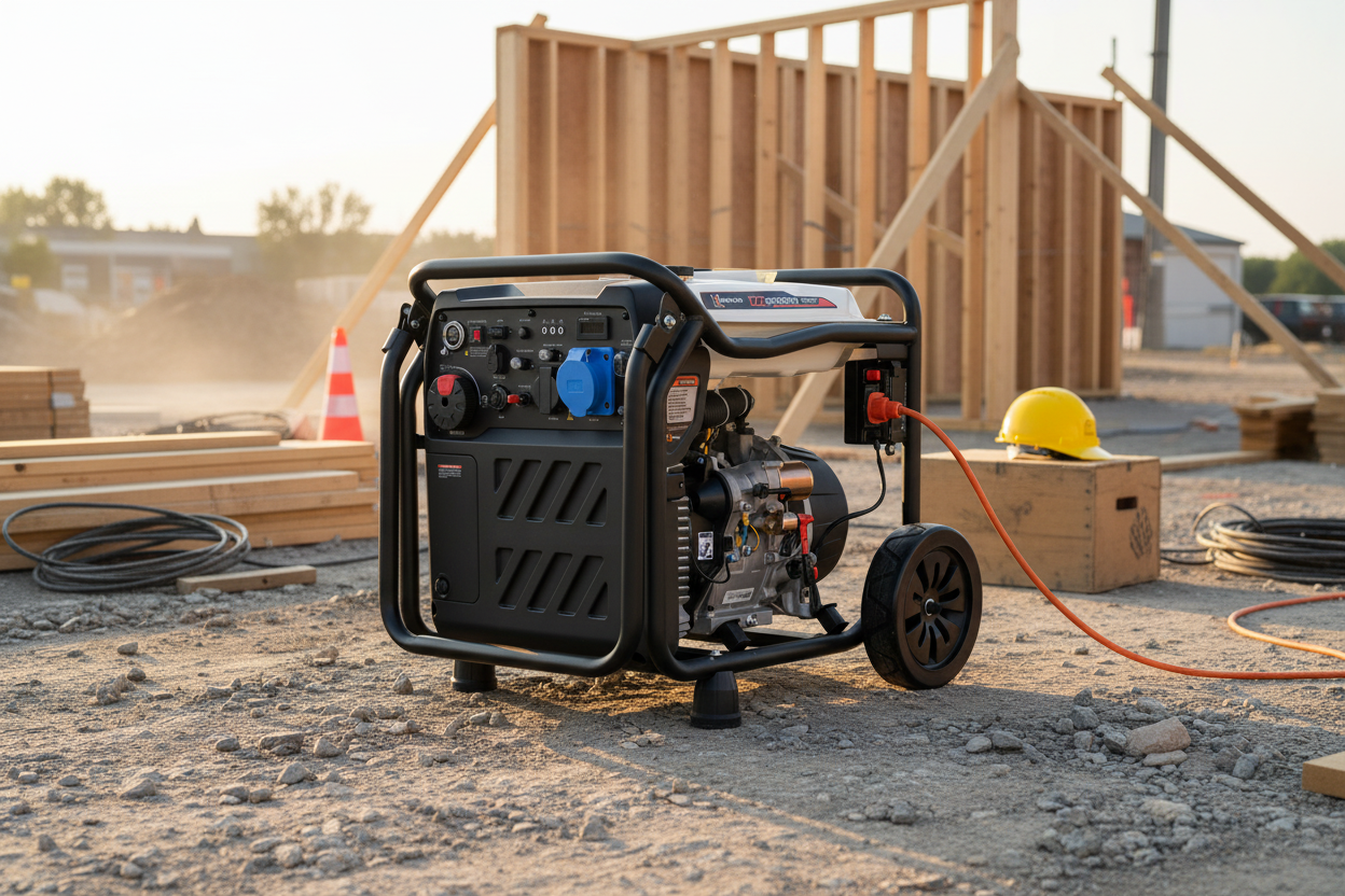 Generador Inverter 7.2 kVA con ATS – Energía Automática para Hogar y Negocio