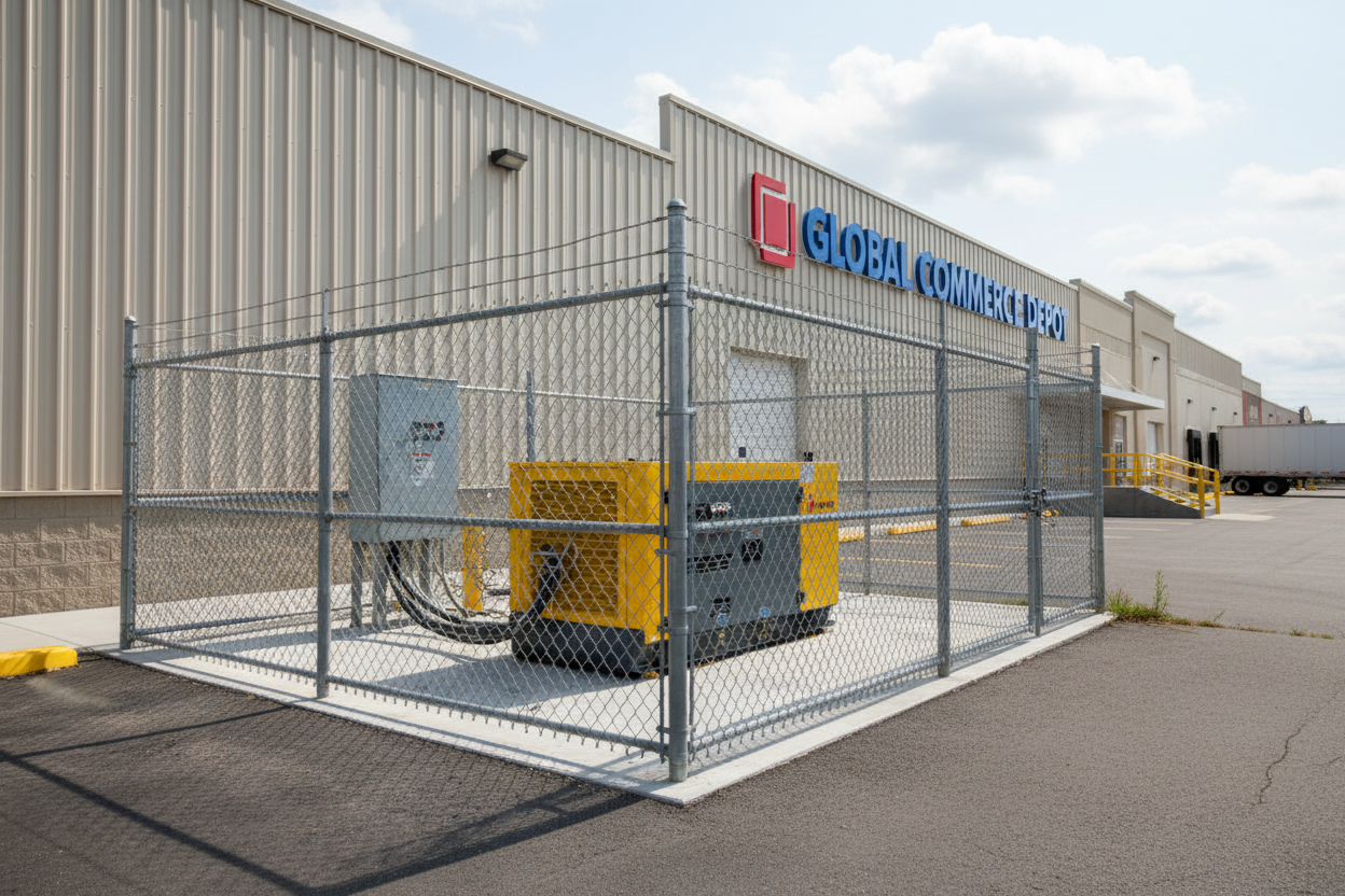 Generador Diésel 10 kVA con ATS – Energía Automática para Hogar y Negocio