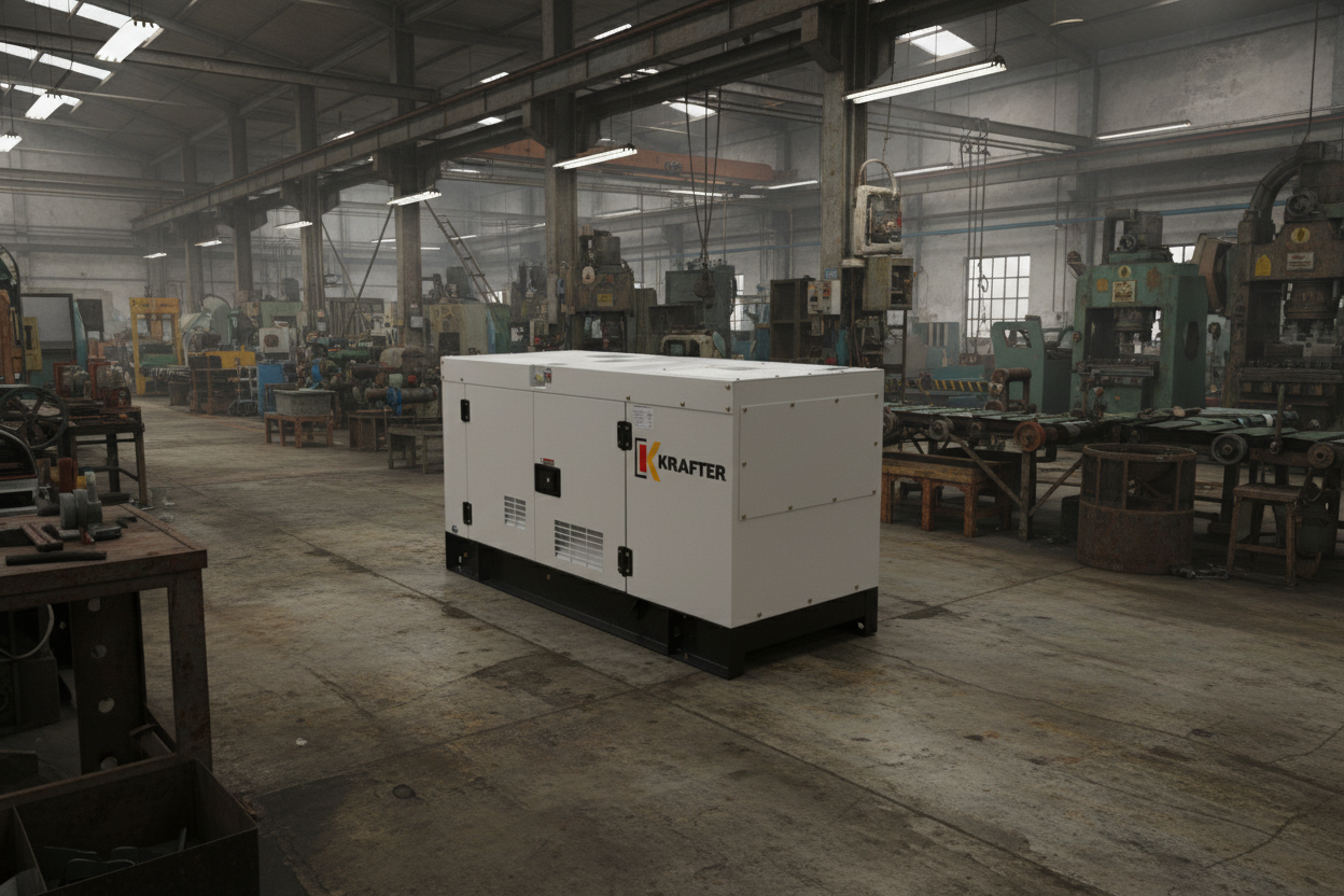 Generador Diésel 4.5 kVA 380V Trifásico Insonoro – Uso Industrial y Técnico