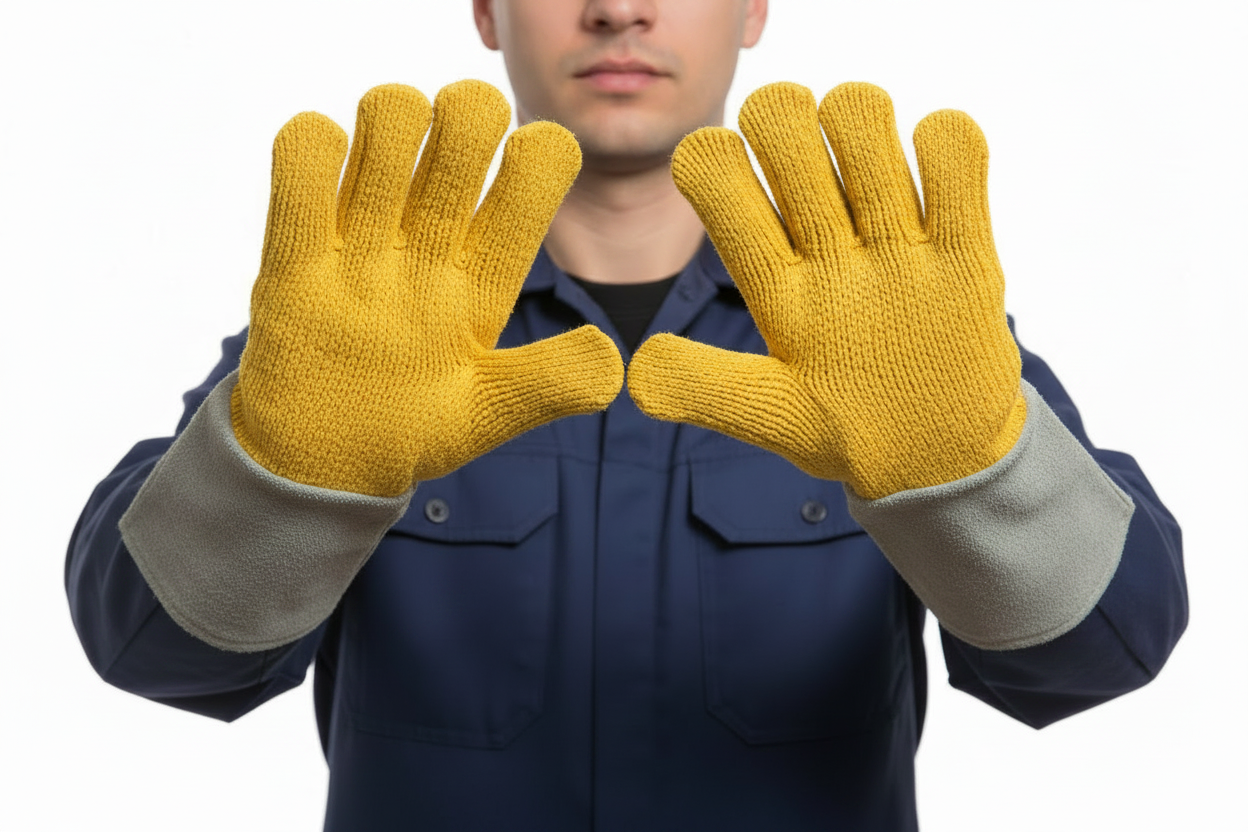 Guantes de Aramida para Altas Temperaturas y Protección Térmica