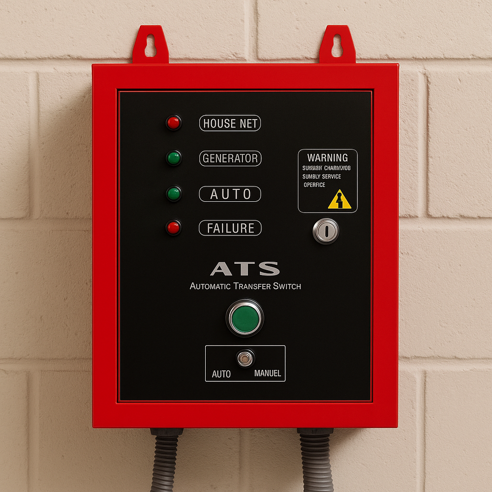 ATS para Generador Diésel Krafter KRD5000EA-M | Transferencia Automática