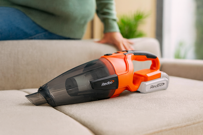 Aspiradora para auto 0.6L inalámbrica 18V Redbo