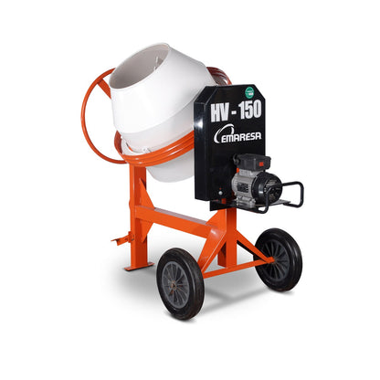 Betonera eléctrica de 150lt  Liviana y Resistente