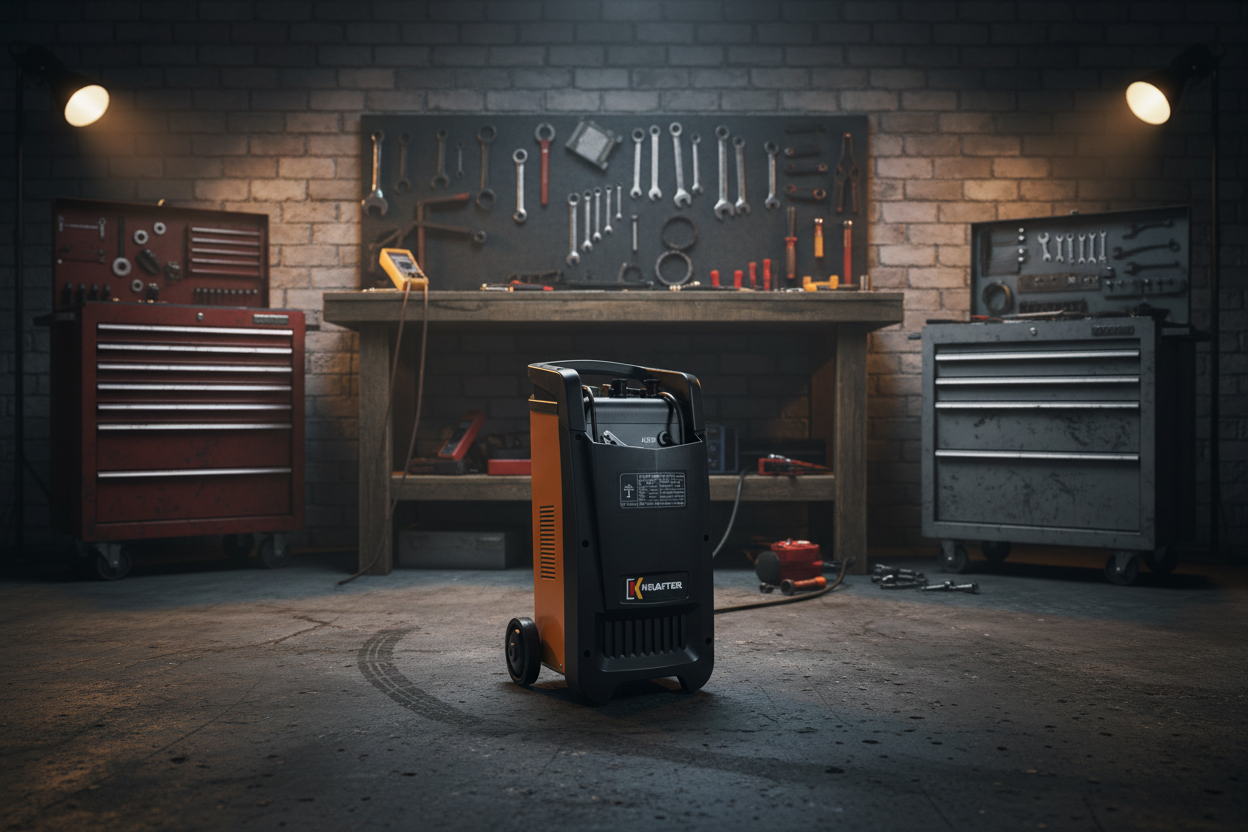 Cargador de Batería Krafter Class 600 | Arrancador y Cargador 12V / 24V