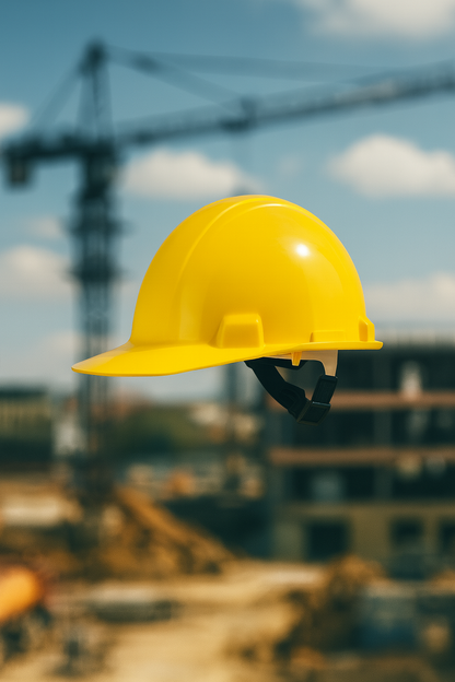 Casco de Seguridad Industrial Dieléctrico con Arnés