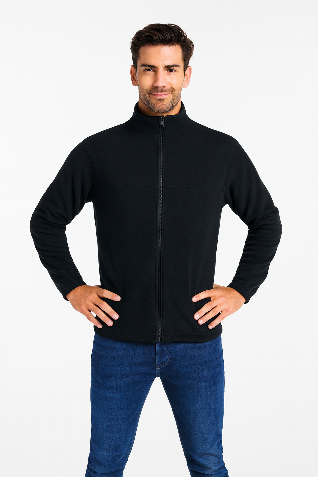 Chaqueta Micropolar Negro