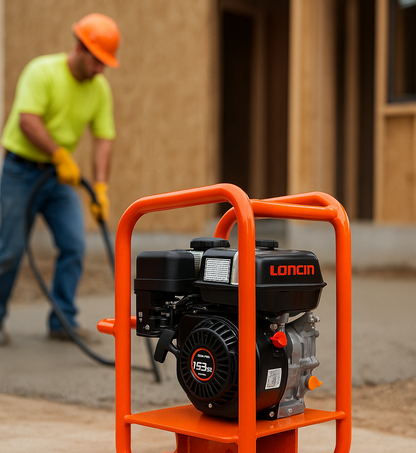 Unidad Motriz Gasolina 6.5HP Base giratoria