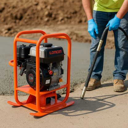 Unidad Motriz Gasolina 6.5HP Base giratoria