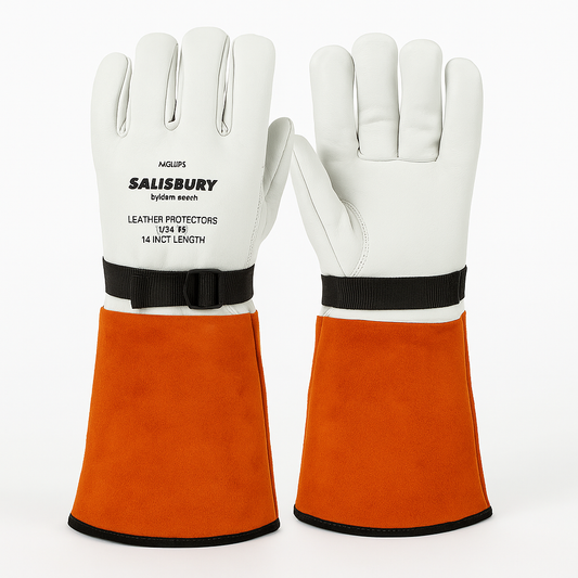 Protector de Cuero para Guante Dieléctrico Salisbury 12"