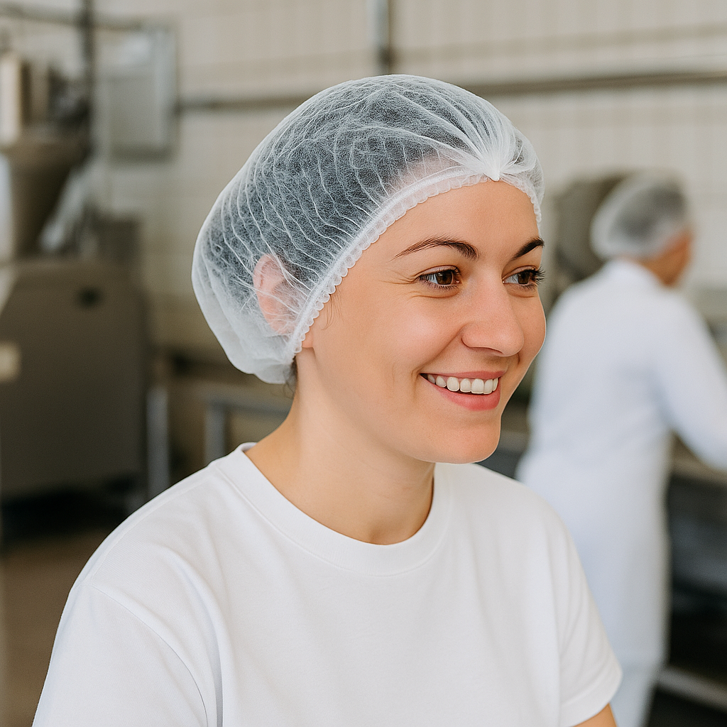 Gorro Desechable Blanco 100 un