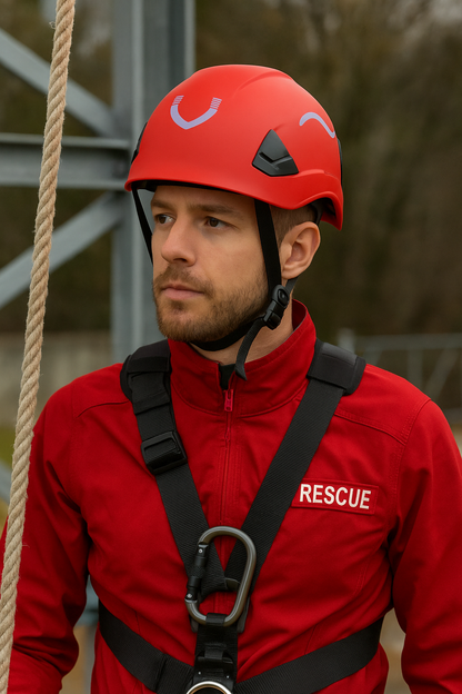 Casco de seguridad para Altura Rojo Activex IV Alpine