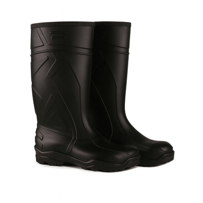 Bota de Seguridad con Puntera de Acero Negra