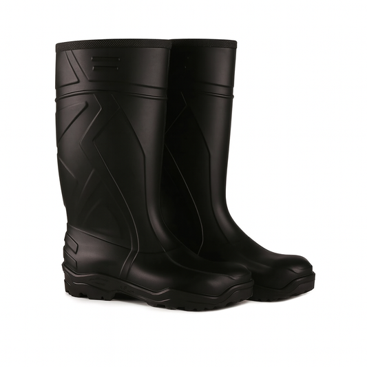 Bota de Seguridad Negra sin Puntera de Acero