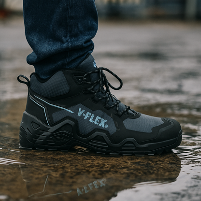 Botín de seguridad  Waterproof Gris