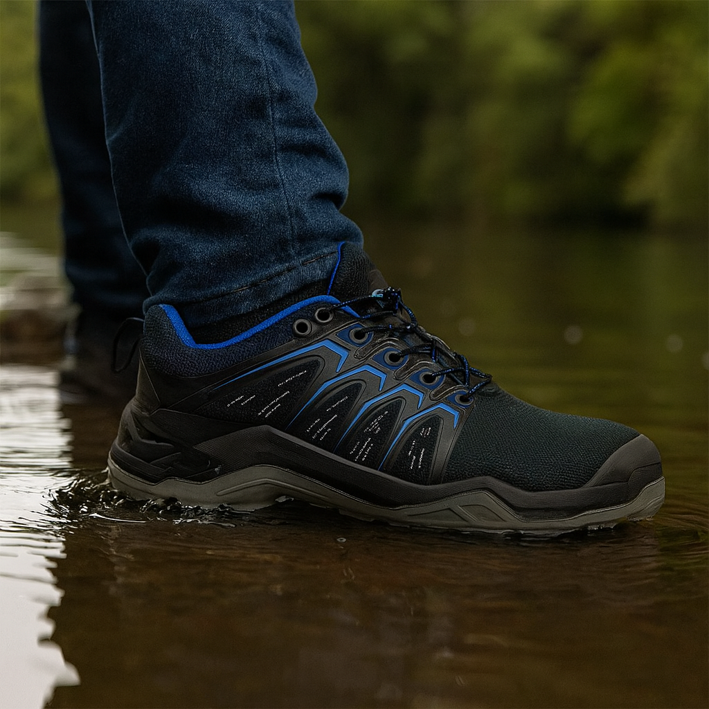 Zapatilla de seguridad con puntera de Composite Protección y Comodidad