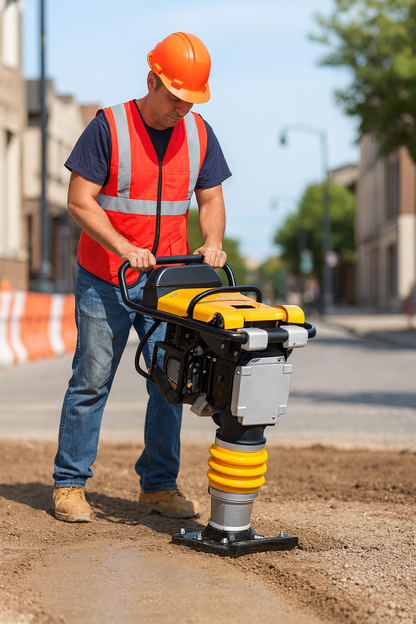Vibrador Apisonador de Suelo a gasolina