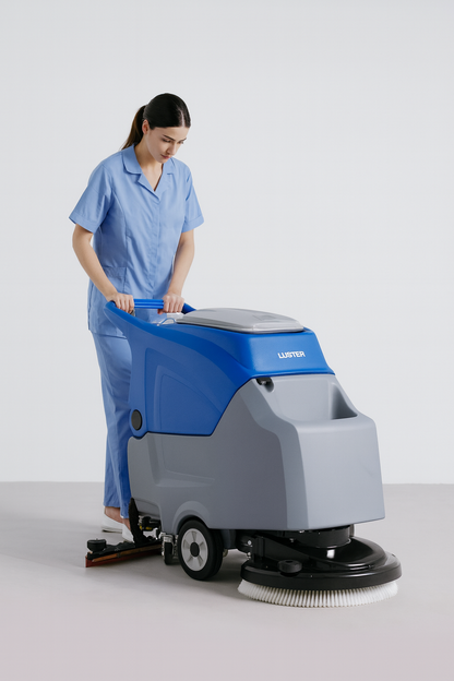 Vacuolavadora de piso para Operador a pie