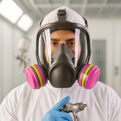 Respirador 3M Serie 6000 – Protección Integral y Máximo Confort