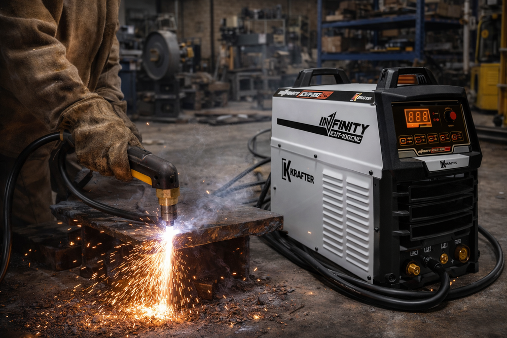 Cortadora de Plasma Krafter Infinity ICUT 100 CNC | Corte Plasma Profesional