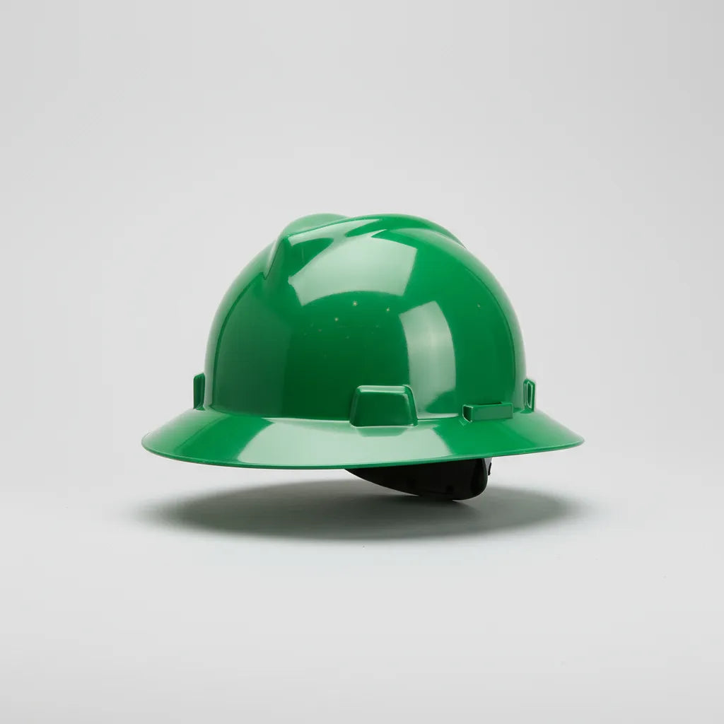 Casco de Seguridad Blanco dieléctrico de Ala completa V-Gard