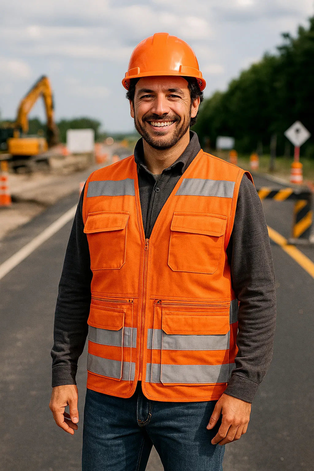 Casco de Seguridad Naranjo Activex III – Protección y Comodidad sin Límites