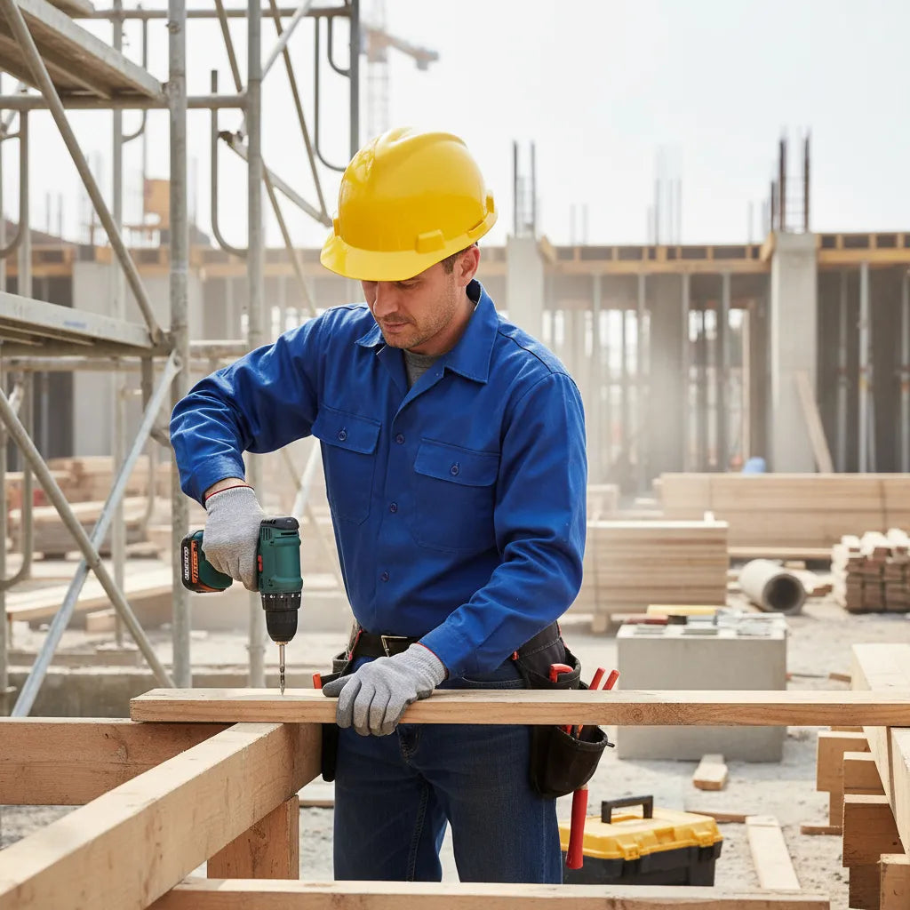Casco de Seguridad Blanco dieléctrico