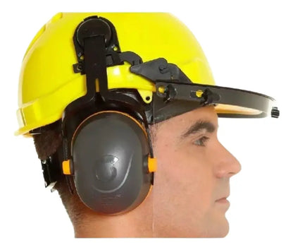 Protector Auditivo para Casco L-340 26 dB | Orejera Industrial Compatible