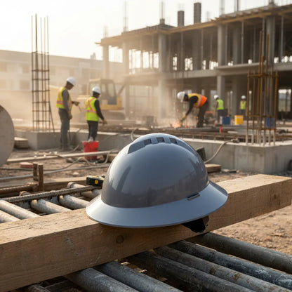 Casco de Seguridad industrial Ala completa con Arnés