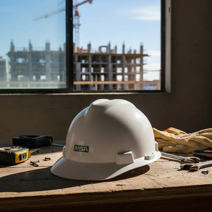 Casco de Seguridad Blanco dieléctrico