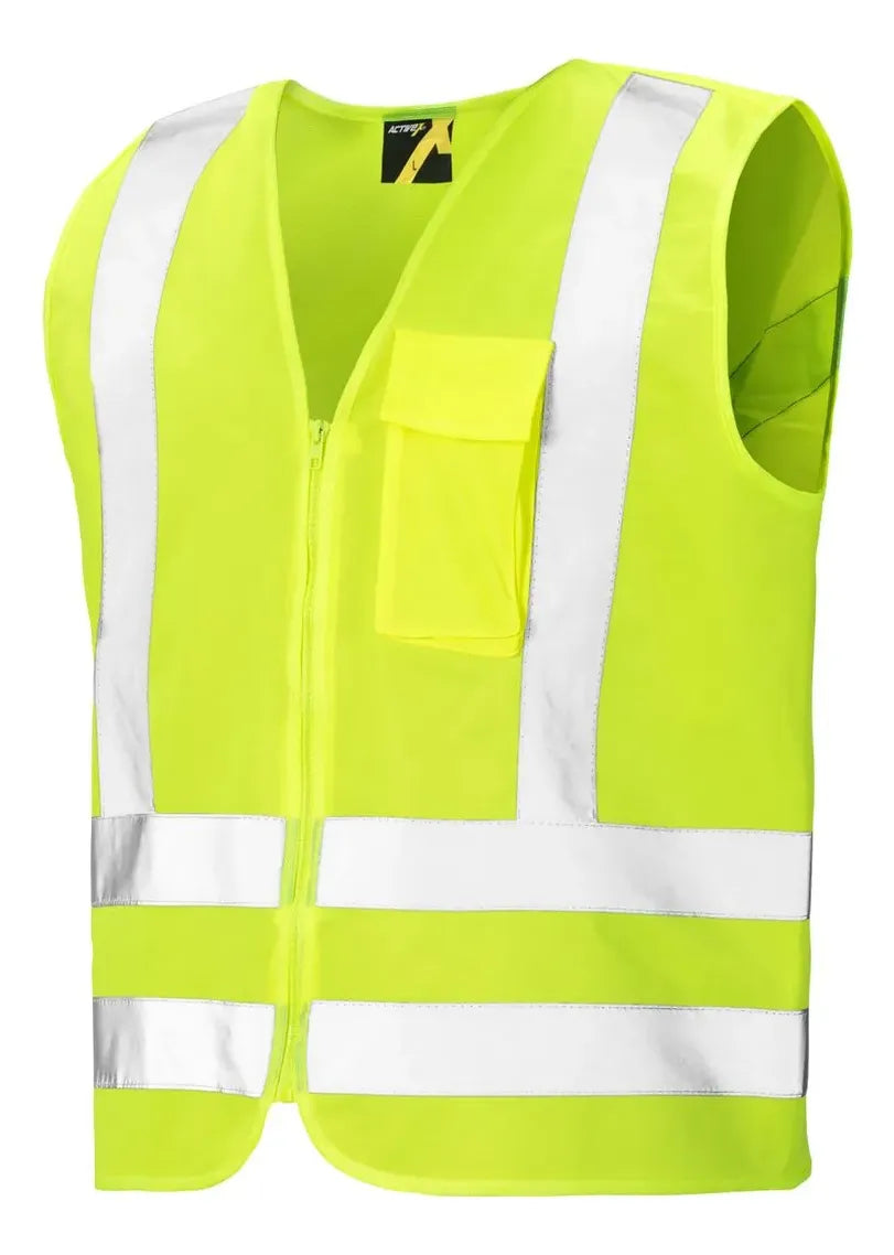 Chaleco Reflectante Reglamentario Alta Visibilidad | Seguridad Vial y Trabajo