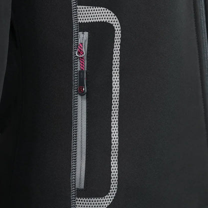 Chaqueta Softshell Mujer Negra Absolute Zero | Térmica, Resistente al Viento y Cómoda