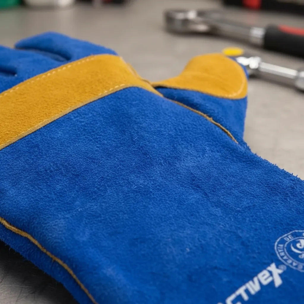 Guante de Descarne para Trabajo Industrial | Resistente para Soldadura y Construcción