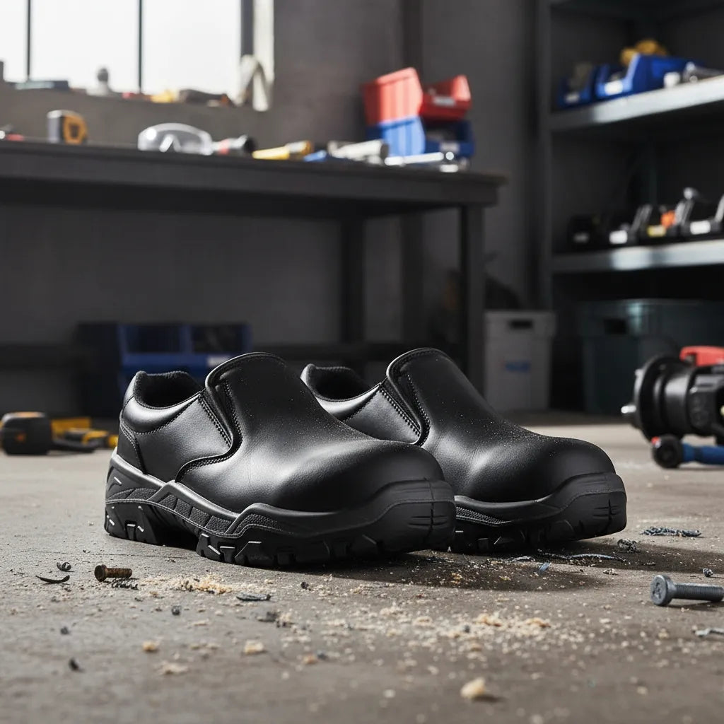 Zapato ocupacional sin cordón Hidrofugo