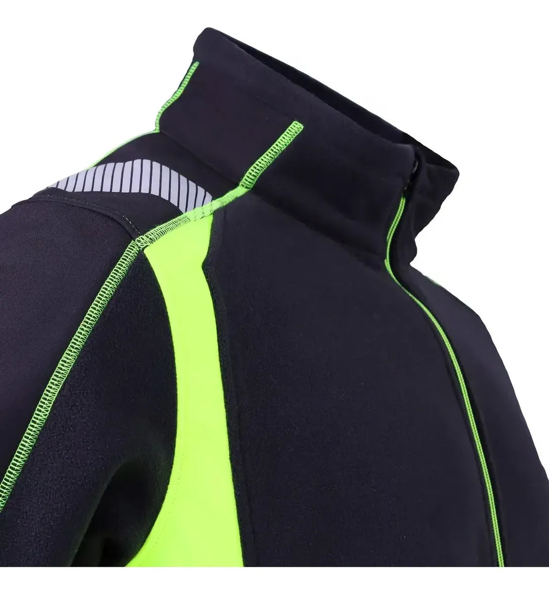 Chaqueta Micropolar Hombre Negra Activex | Térmica, Liviana y Cómoda