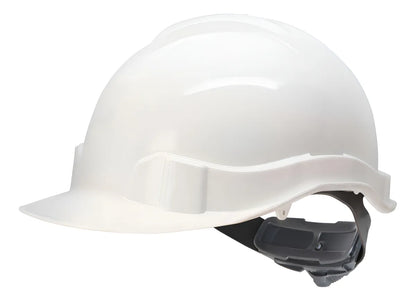 Casco De Seguridad con Arnés 6 puntas Ajuste Ratchet