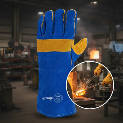 Guante de Descarne para Trabajo Industrial | Resistente para Soldadura y Construcción