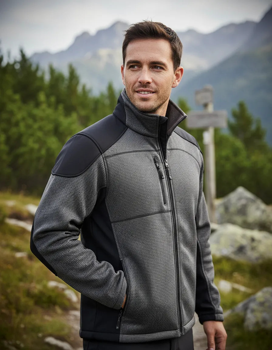 Chaqueta Softshell Hombre Absolute Zero Z-400 | Liviana, Cómoda y Cortaviento