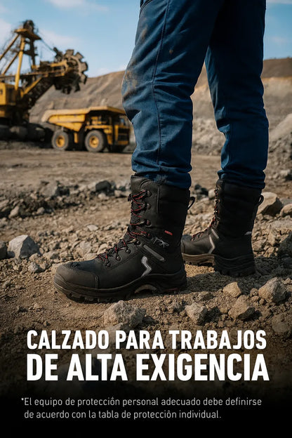 Bota de Seguridad V200 Thinsulate Poron Aislante y Antifatiga | Máximo Confort y Protección