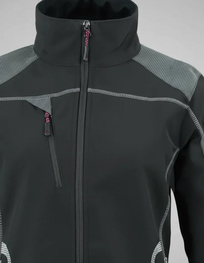 Chaqueta Softshell Mujer Negra Absolute Zero | Térmica, Resistente al Viento y Cómoda