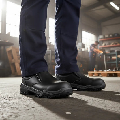 Zapato ocupacional sin cordón Hidrofugo