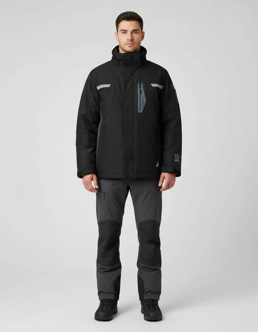 Parka Térmica Impermeable Hombre | Abrigo para Frío y Lluvia, Liviana y Resistente