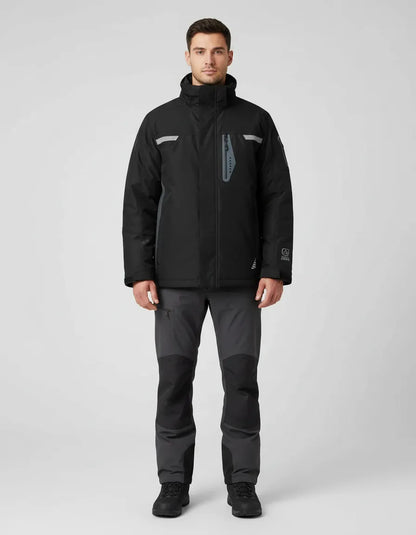 Parka Térmica Impermeable Hombre | Abrigo para Frío y Lluvia, Liviana y Resistente