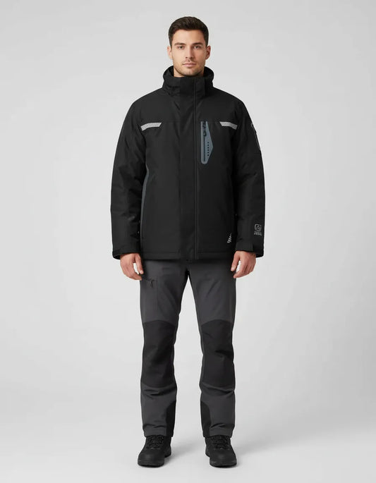 Parka Térmica Impermeable Hombre | Abrigo para Frío y Lluvia, Liviana y Resistente