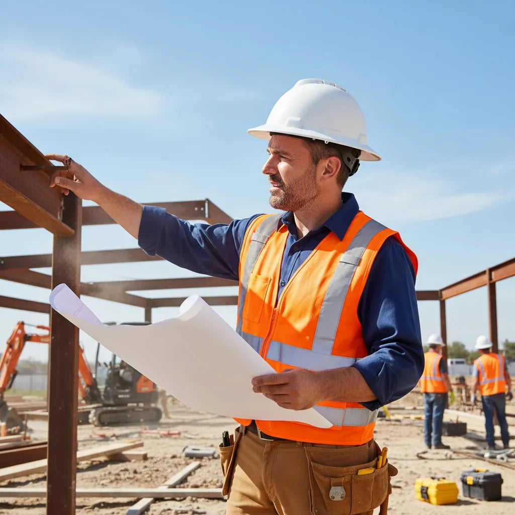Casco de Seguridad industrial Ala completa con Arnés