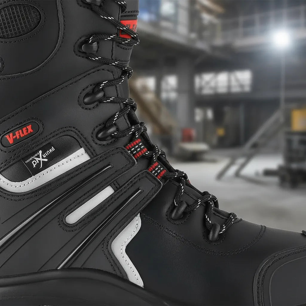 Bota de Seguridad V200 Thinsulate Poron Aislante y Antifatiga | Máximo Confort y Protección
