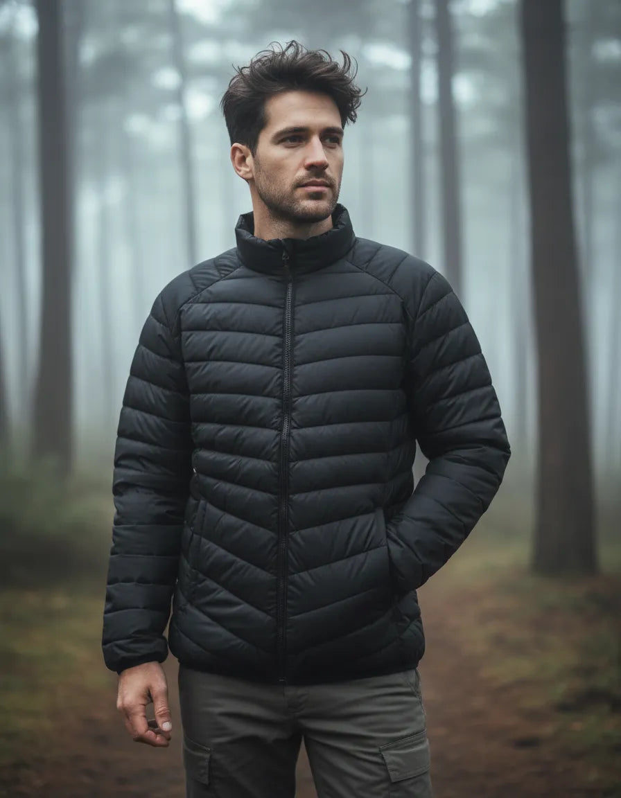 Parka Térmica Impermeable Hombre | Abrigo para Frío y Lluvia, Liviana y Resistente