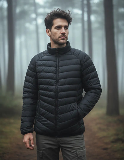 Parka Térmica Impermeable Hombre | Abrigo para Frío y Lluvia, Liviana y Resistente