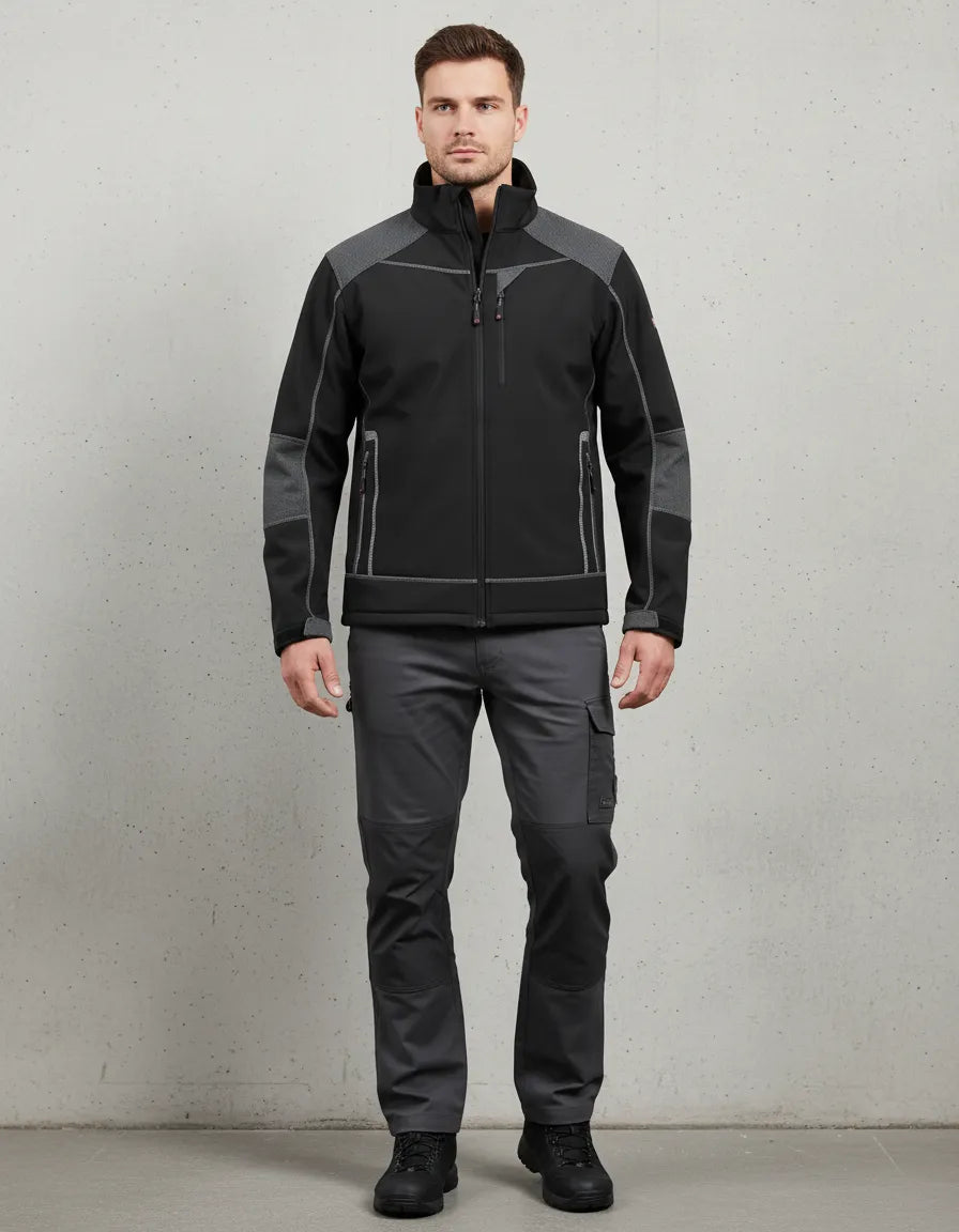 Chaqueta Softshell Hombre Absolute Zero Z-1100 TK | Térmica, Cortaviento y Resistente