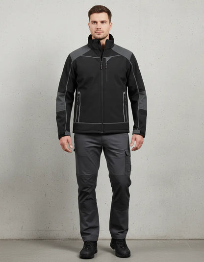 Chaqueta Softshell Hombre Absolute Zero Z-1100 TK | Térmica, Cortaviento y Resistente